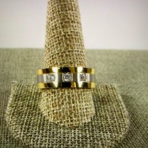 NEW Spikes Titanium Ring